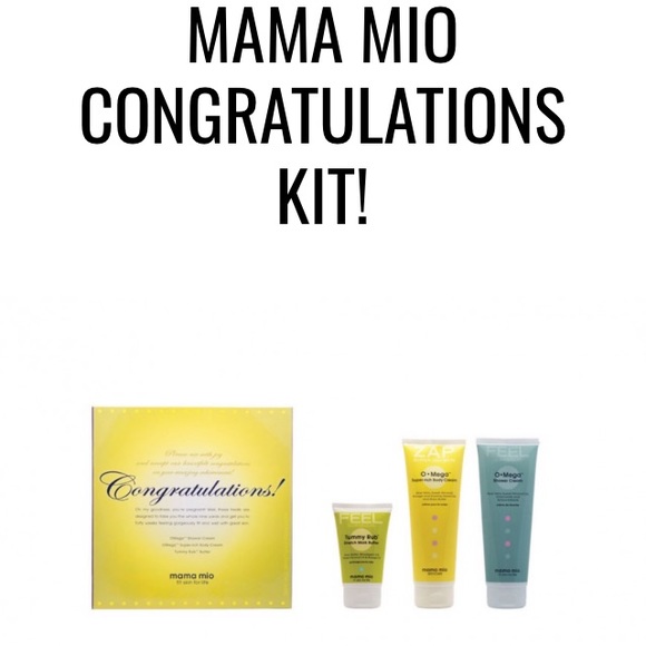 NWOT Mama Mio Fit Skin For Life Pregnant Gift Set